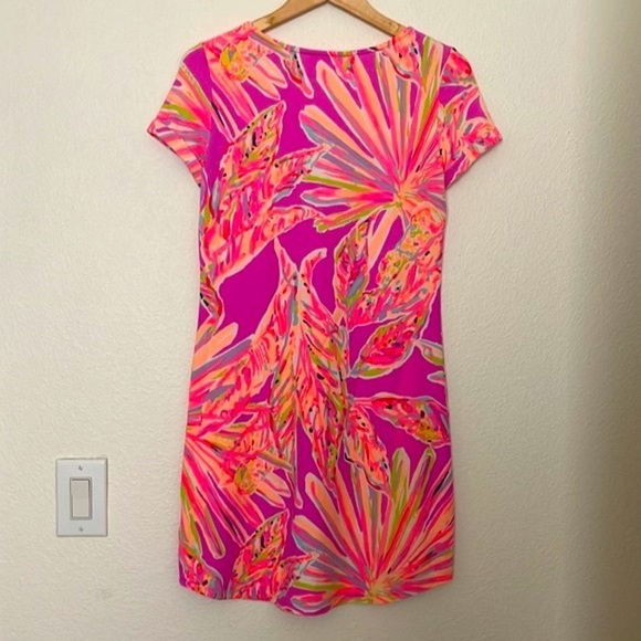 Lilly Pulitzer| Bright Pink Mara Shirt Dress| XS - Picture 4 of 4